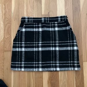 Black and White Skirt